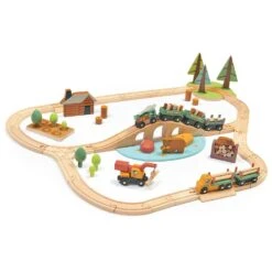 Tender Leaf Toys Wild Pines Train Set -Toys Selection TL8702 wild pines train set 1 jpg