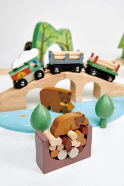 Tender Leaf Toys Wild Pines Train Set -Toys Selection TL8702 wild pines train set 5 jpg