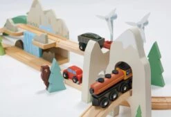 Tender Leaf Toys Mountain View Train Set -Toys Selection TL8703 mountain view train set 24 jpg