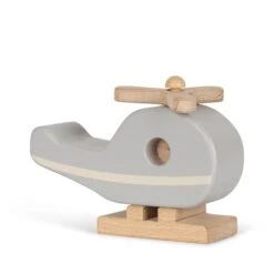 Konges Sløjd Wooden Helicopter -Toys Selection WOODEN HELICOPTER Wooden toys KS4087 NATURE jpg