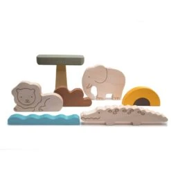 Wooden Safari Set 9 Wooden Safari Set -Toys Selection afrique01