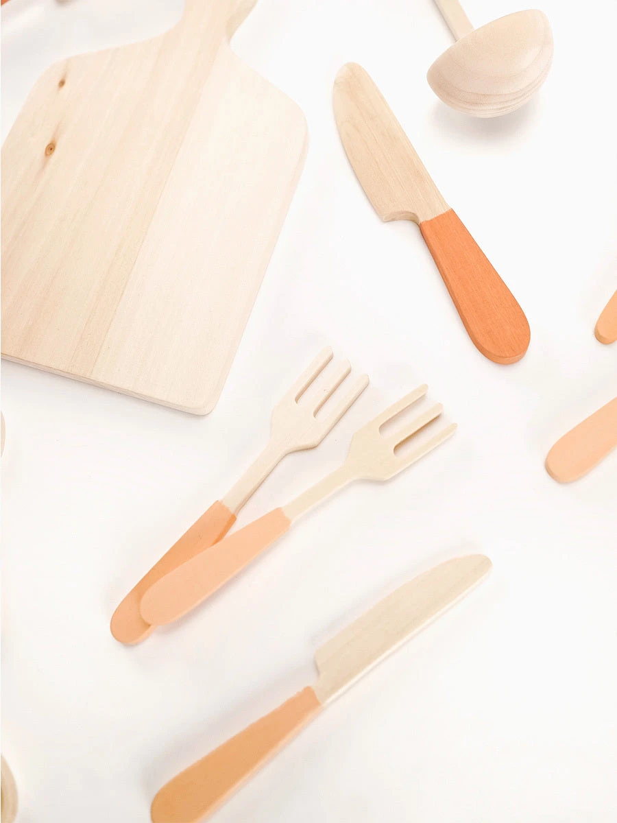 15-Piece Wooden Kitchen Utensils 6 15-Piece Wooden Kitchen Utensils - Image 4