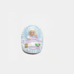 Enesco Growing Up Girls Collection Blonde Baby Figurine