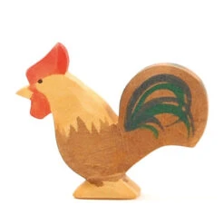 Ostheimer Rooster - Brown -Toys Selection ostheimer hahn braun 13121 179423 ost13121