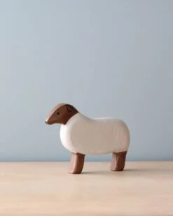 Handmade Wooden Sheep