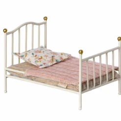 Maileg Miniature Bed -Toys Selection tm vintage bed Maileg white 2 1198x1198 ed7284af 4f70 410c ada0 b6aaca7620df